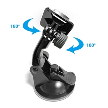 Haoyou Suction Cup Mount for GoPro & Action Cameras
