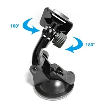 Haoyou Suction Cup Mount for GoPro & Action Cameras