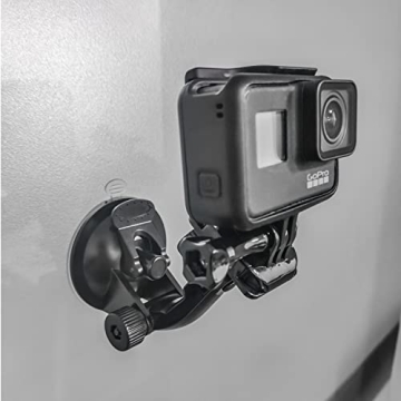 Haoyou Suction Cup Mount for GoPro & Action Cameras