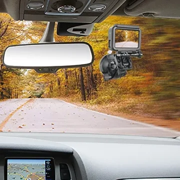 Haoyou Suction Cup Mount for GoPro & Action Cameras