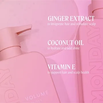 MONDAY Haircare Volume Shampoo for Fine and Oily Hair