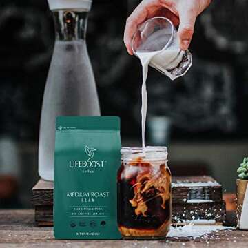 Lifeboost Coffee: Low Acid Whole Bean Variety 3 Pack