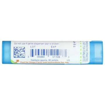 BOIRON Natrum Muriaticum 6 C Tablets – Natural Stress Relief, 80 Count