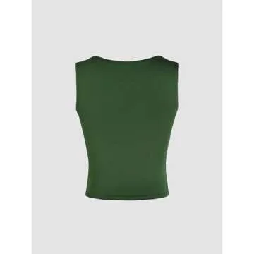 CIDER Lace Crop Tank Tops for Women - Stylish Summer Wear