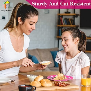 Eco-Friendly 9 Inch Disposable Plates 100 Pack Durable Stylish