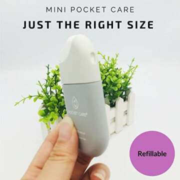 Pocket Care Hand Sanitizer Spray - Moisturizing Citrus Cleanser 2 Pack