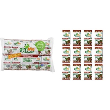 gimMe Teriyaki Seaweed Snack Bundle - 32 Sheets