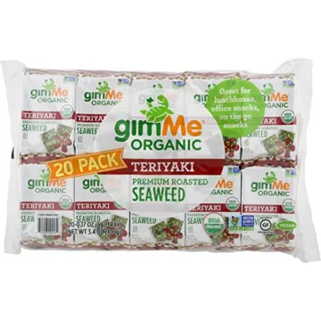 gimMe Teriyaki Seaweed Snack Bundle - 32 Sheets