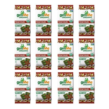 gimMe Teriyaki Seaweed Snack Bundle - 32 Sheets