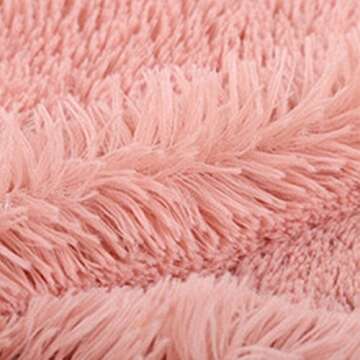 Plush Super Soft Blanket Bedding Sofa Cover Furry Fuzzy Fur Warm Throw Quilt Cozy Couch Blanket for ...