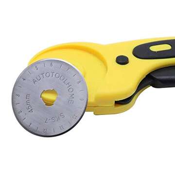 AUTOTOOLHOME Rotary Cutter with 10pc Replacement Blades