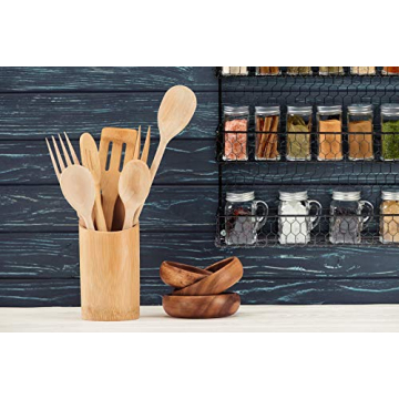 1790 Rustic Chicken Wire Spice Rack for Stylish Kitchens