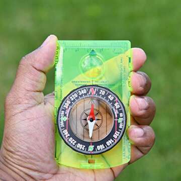 Professional Boy Scout Compass for Accurate Navigation and Survival