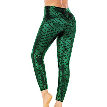 Alaroo Shiny Fish Scale Leggings for Women in All Sizes