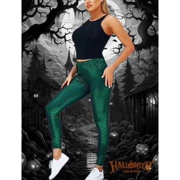 Alaroo Shiny Fish Scale Leggings for Women in All Sizes