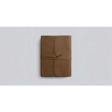 ESV Journaling Bible, Interleaved Edition (Brown, Flap with Strap)