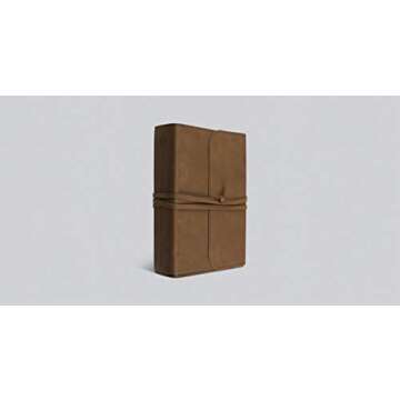 ESV Journaling Bible, Interleaved Edition (Brown, Flap with Strap)