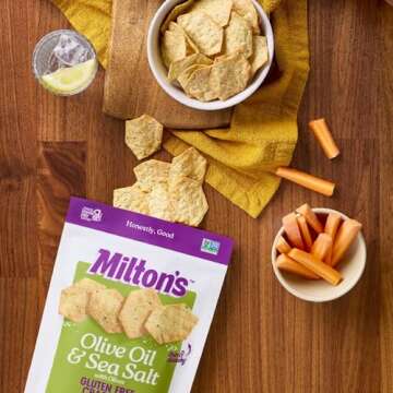 Milton's Olive Oil & Sea Salt Gluten Free Crackers