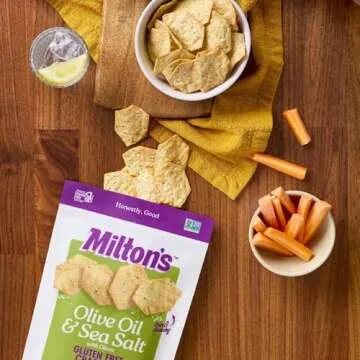 Milton's Olive Oil & Sea Salt Gluten Free Crackers