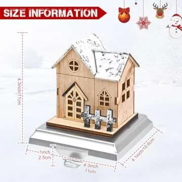 4 Pack Christmas Stocking Holders with LED Lights