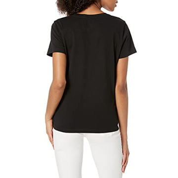 The Drop Women's Courtney Crew Neck Jersey T-Shirt - Black