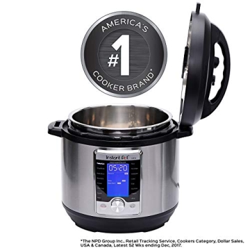 Instant Pot Ultra 6 Quart 10-in-1 Multi-Cooker for All