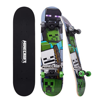 Sakar Minecraft Mob 31 Inch Skateboard - A Trusty Companion for Every Skater