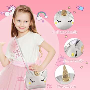 Kids Makeup Kit for Girl, Pretend Makeup Kit for Girls, HOVOCEL Kids Fake Play Makeup Set - with Cosmetic Bag Perfect Birthday for Toddler Little Girls Age 3+(Not Real Makeup)