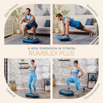 LifePro Rumblex Plus: 4D Vibration Plate for Fitness