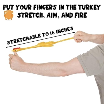 Jishi Slingshot Chickens 12-Pack Fun for All Ages