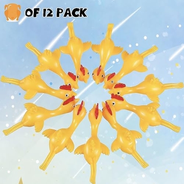 Jishi Slingshot Chickens 12-Pack Fun for All Ages