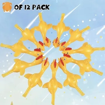 Jishi Slingshot Chickens 12-Pack Fun for All Ages