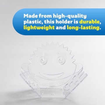 Scrub Daddy Sponge Holder - Self Draining Kitchen Organizer