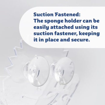 Scrub Daddy Sponge Holder - Self Draining Kitchen Organizer