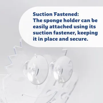 Scrub Daddy Sponge Holder - Self Draining Kitchen Organizer