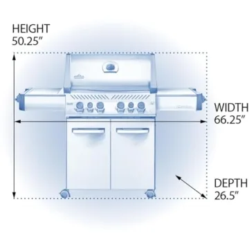 Napoleon Phantom Prestige 500 Grill for Outdoor Cooking