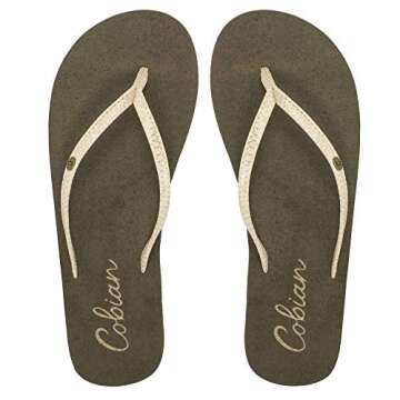 Cobian Women's Nias Bounce Flip Flops for Stylish Comfort