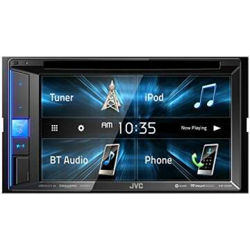 JVC KW-V25BT Bluetooth Car Stereo with Backup Camera