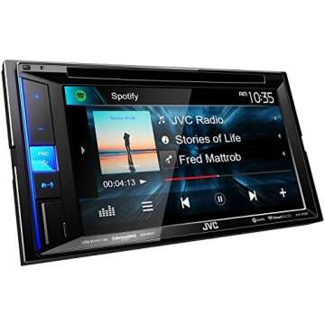 JVC KW-V25BT Bluetooth Car Stereo with Backup Camera