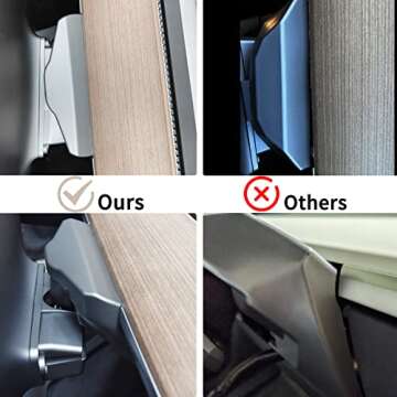 Onlysay Screen Swivel Mount for Tesla Model 3 2017-2023 and Model Y 2019-2024 Left/Right 30° Up/Down 15° Aluminium Alloy Screen Rotating Bracket Four Directions