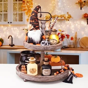 GOGREENWOVEN Halloween Potion Bottles with Labels & Twine