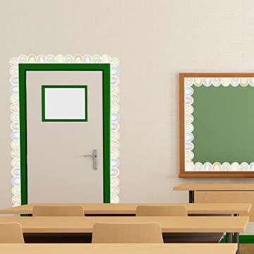 Pastel Rainbow Bulletin Board Border Boho Classroom Decor 36ft Two Sided Borders Trimmer for School Birthday Party Decorations