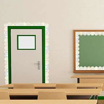 Pastel Rainbow Bulletin Board Border Boho Classroom Decor 36ft Two Sided Borders Trimmer for School Birthday Party Decorations