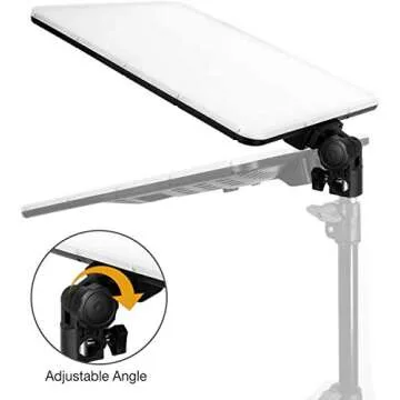 LimoStudio [2-Pack] 384LED Dimmable Dual-Color Temperature Photo Light Panel with Photo and Video Studio Light Stand Tripod, AGG976