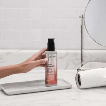 Joico Dream Blowout Thermal Protection Crème | For Most Hair Types | Thermal Heat Protection | Control Frizz & Static | Faster Drying Time | Humidity Protection | Reduce Breakage | 6.7 Fl Oz