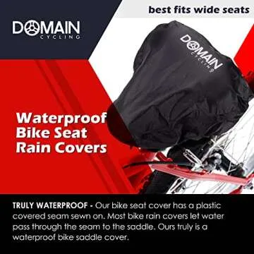 Premium Waterproof Bike Seat Cover for All Saddle Types