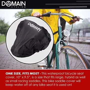 Premium Waterproof Bike Seat Cover for All Saddle Types