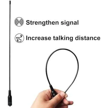 TIDRADIO TD-771 Antenna 5 Pack for VHF/UHF Radios