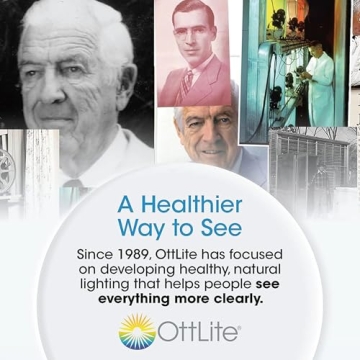 OttLite 4-Inch Magnifier - LED Light & Adjustable Neck Cord