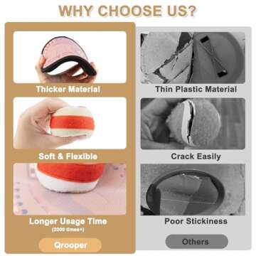 Qrooper Toss and Catch Ball Set for Active Kids